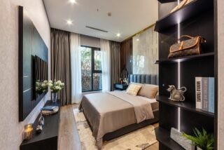 Phòng ngủ căn hộ 2 phòng ngủ